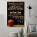 Basketball Canvas and Poster Gpa and Gma to Gson Never Lose wall decor visual art - GIFTCUSTOM