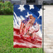 Bass Fishing 4th July Flag | Garden Flag | Double Sided House Flag - GIFTCUSTOM