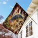 Bass Fishing America Flag | Garden Flag | Double Sided House Flag - GIFTCUSTOM