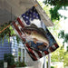 Bass Fishing American Flag | Garden Flag | Double Sided House Flag - GIFTCUSTOM