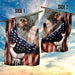 Beagle American US Flag | Garden Flag | Double Sided House Flag - GIFTCUSTOM