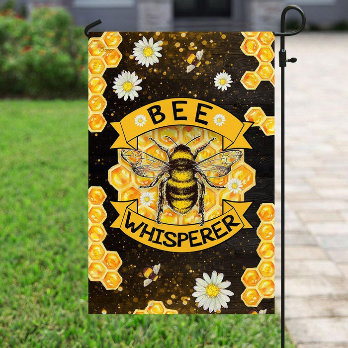 Bee whisperer Flag | Garden Flag | Double Sided House Flag - GIFTCUSTOM