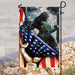 Bigfoot America Flag | Garden Flag | Double Sided House Flag - GIFTCUSTOM