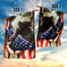 Bigfoot America Flag | Garden Flag | Double Sided House Flag - GIFTCUSTOM