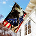 Bigfoot America Flag | Garden Flag | Double Sided House Flag - GIFTCUSTOM