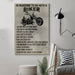 biker Canvas and Poster ��� 10 reasons to be with a biker wall decor visual art - GIFTCUSTOM
