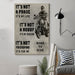 biker Canvas and Poster ��� Born to ride wall decor visual art - GIFTCUSTOM