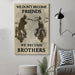 biker Canvas and Poster ��� we become brothers wall decor visual art - GIFTCUSTOM