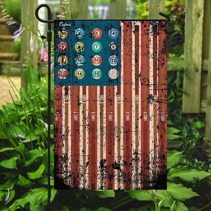 Billiard Flag | Garden Flag | Double Sided House Flag - GIFTCUSTOM