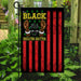 Black Breaths Matter Flag | Garden Flag | Double Sided House Flag - GIFTCUSTOM