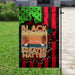 Black Breaths Matter Flag | Garden Flag | Double Sided House Flag - GIFTCUSTOM