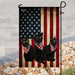 Black Cats American Flag | Garden Flag | Double Sided House Flag - GIFTCUSTOM