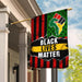 Black Lives Matter Flag | Garden Flag | Double Sided House Flag - GIFTCUSTOM