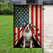 Boston Terrier American Flag | Garden Flag | Double Sided House Flag - GIFTCUSTOM