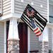 Boston Terrier Freedom American US Flag | Garden Flag | Double Sided House Flag - GIFTCUSTOM