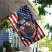 Bulldog American Flag | Garden Flag | Double Sided House Flag - GIFTCUSTOM