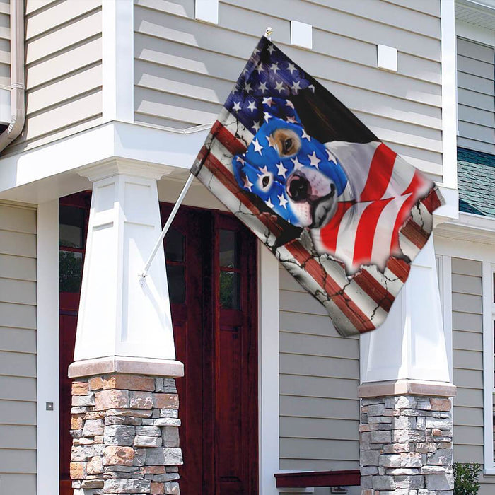 Bully American Flag | Garden Flag | Double Sided House Flag - GIFTCUSTOM