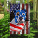 Bully American Flag | Garden Flag | Double Sided House Flag - GIFTCUSTOM