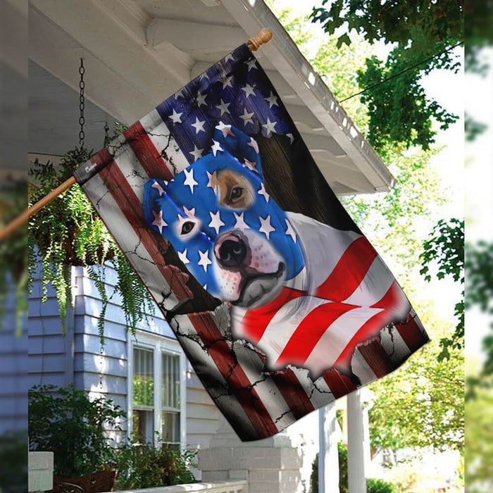 Bully American Flag | Garden Flag | Double Sided House Flag - GIFTCUSTOM