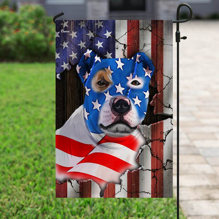 Bully American Flag | Garden Flag | Double Sided House Flag - GIFTCUSTOM