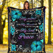 Butterfly my mind my heart my soul premium blanket - GIFTCUSTOM