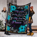 Butterfly my mind my heart my soul premium blanket - GIFTCUSTOM