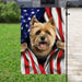 Cairn Terrier American US Flag | Garden Flag | Double Sided House Flag - GIFTCUSTOM