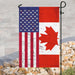 Canada America Friendship Flag | Garden Flag | Double Sided House Flag - GIFTCUSTOM