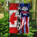 Canadian American Flag | Garden Flag | Double Sided House Flag - GIFTCUSTOM