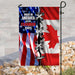 Canadian American Flag | Garden Flag | Double Sided House Flag - GIFTCUSTOM