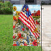 Cardinal Farm Living Flag | Garden Flag | Double Sided House Flag - GIFTCUSTOM