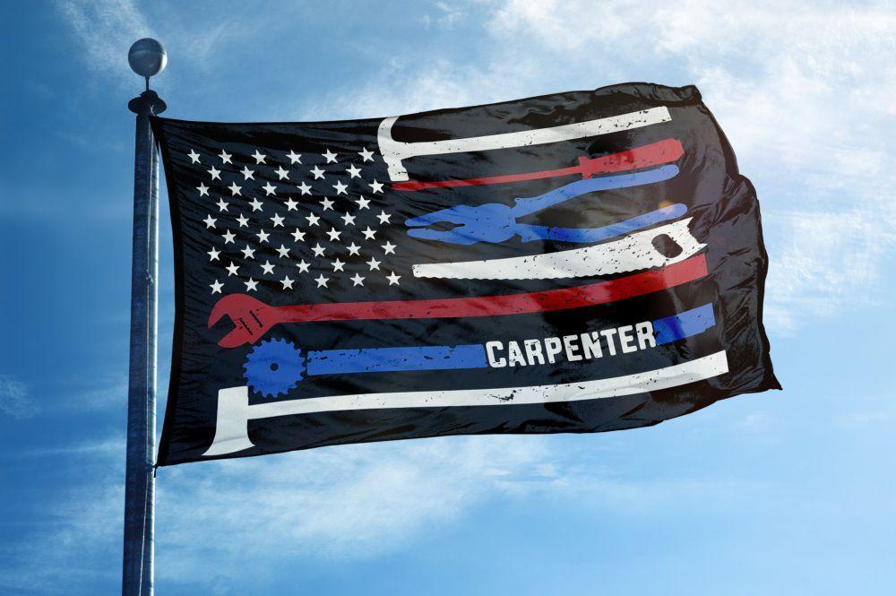 Carpenter Flag Carpenter - GIFTCUSTOM