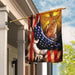 Christian Jesus American Flag | Garden Flag | Double Sided House Flag - GIFTCUSTOM