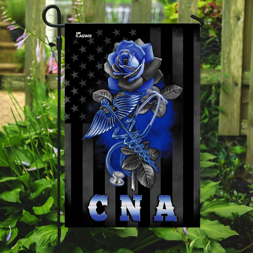 CNA American Flag | Garden Flag | Double Sided House Flag - GIFTCUSTOM