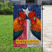 Cockfighting Gamefowl Texas Flag | Garden Flag | Double Sided House Flag - GIFTCUSTOM