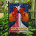 Cockfighting Gamefowl Texas Flag | Garden Flag | Double Sided House Flag - GIFTCUSTOM