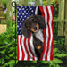 Dachshund American Flag | Garden Flag | Double Sided House Flag - GIFTCUSTOM