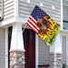 Dachshund American US Flag | Garden Flag | Double Sided House Flag - GIFTCUSTOM