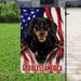 Dachshund American US Flag | Garden Flag | Double Sided House Flag - GIFTCUSTOM