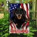 Dachshund American US Flag | Garden Flag | Double Sided House Flag - GIFTCUSTOM