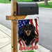 Dachshund American US Flag | Garden Flag | Double Sided House Flag - GIFTCUSTOM