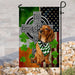 Dachshund Irish Cross Flag | Garden Flag | Double Sided House Flag - GIFTCUSTOM