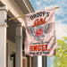 Daddy’s Girl I Used To Be His Angel Now He Is Mine Flag | Garden Flag | Double Sided House Flag - GIFTCUSTOM