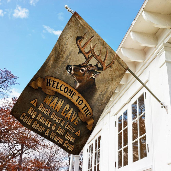 Deer Hunting Flag | Garden Flag | Double Sided House Flag - GIFTCUSTOM