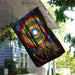 Elephant Buddha Sun Rainbow Chakra Flag | Garden Flag | Double Sided House Flag - GIFTCUSTOM