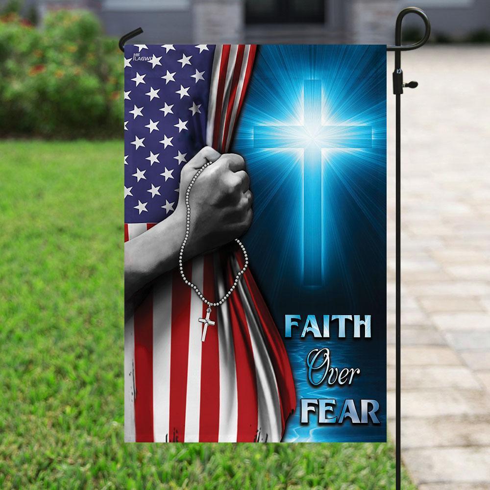 Faith Over Fear Flag - GIFTCUSTOM