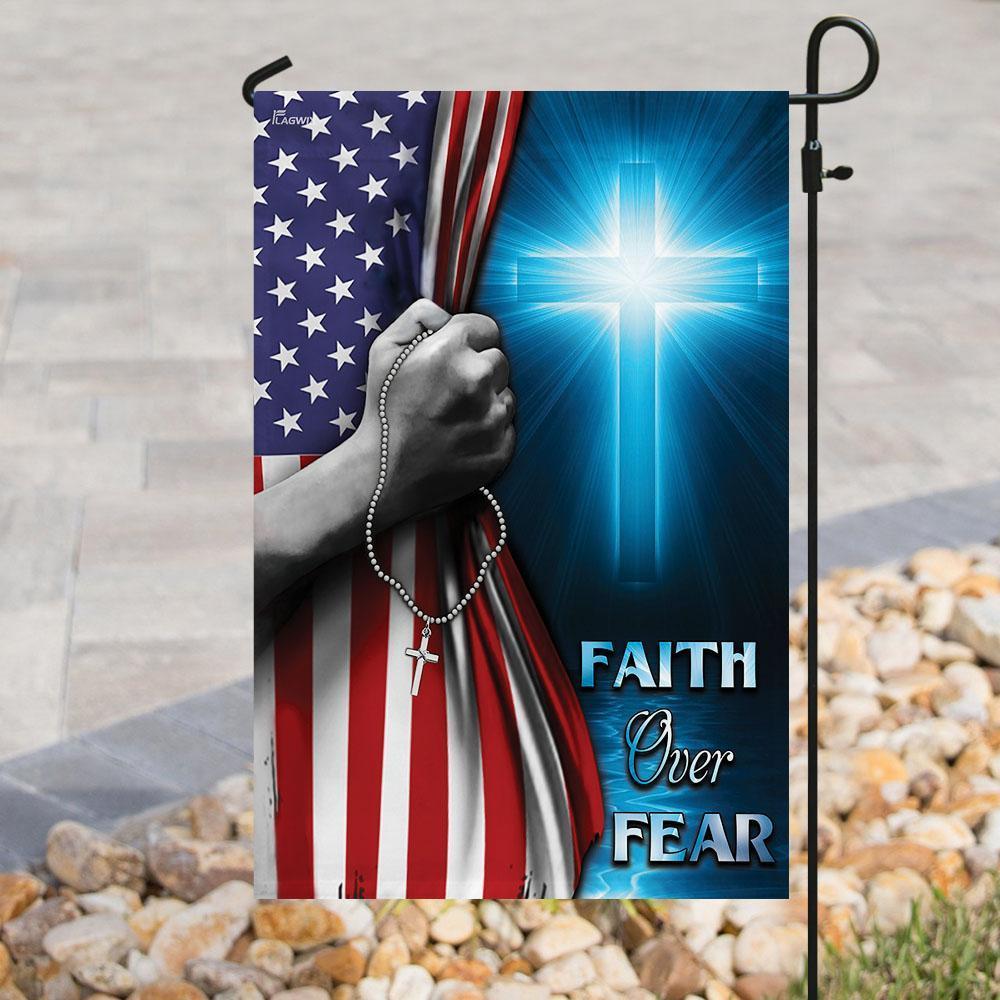 Faith Over Fear Flag - GIFTCUSTOM