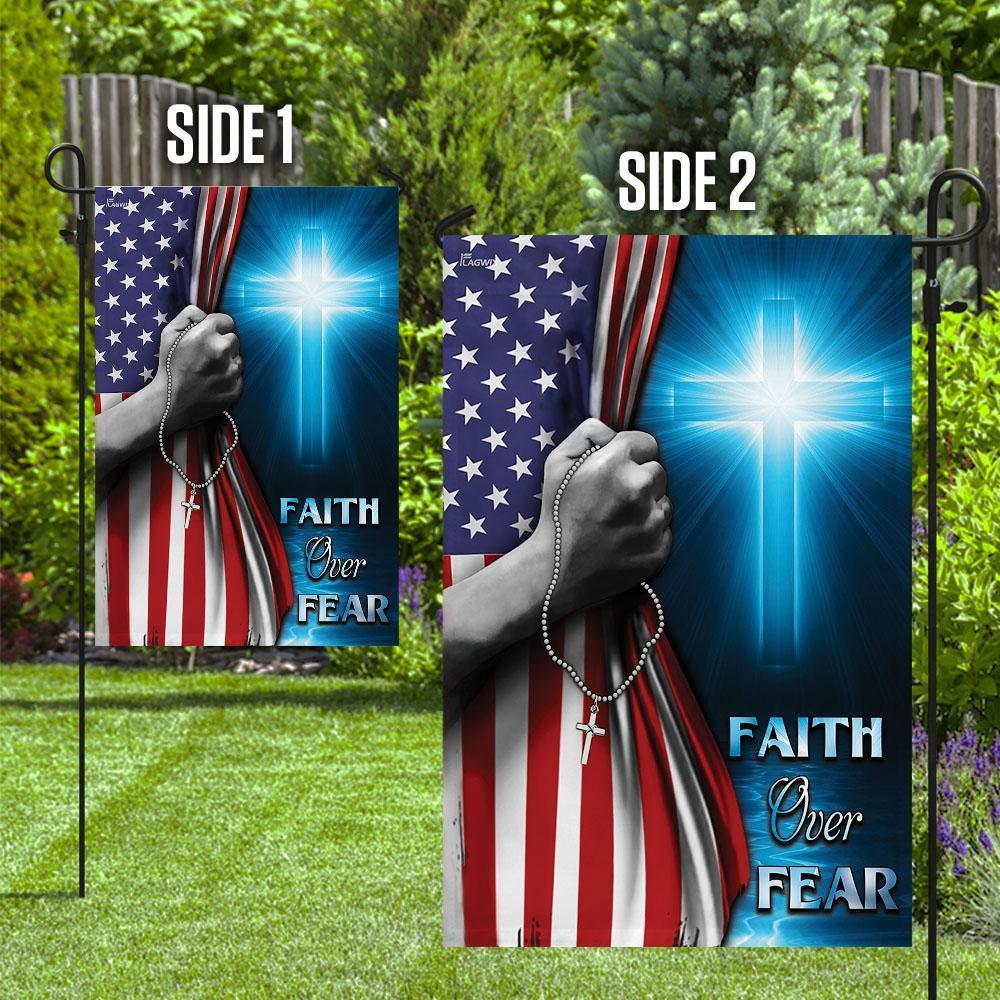 Faith Over Fear Flag - GIFTCUSTOM