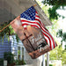 Faith Over Fear Jesus Christian Cross American Flag | Garden Flag | Double Sided House Flag - GIFTCUSTOM