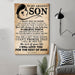 Family Canvas and Poster ��� Mom to son ��� I believe that wall decor visual art - GIFTCUSTOM